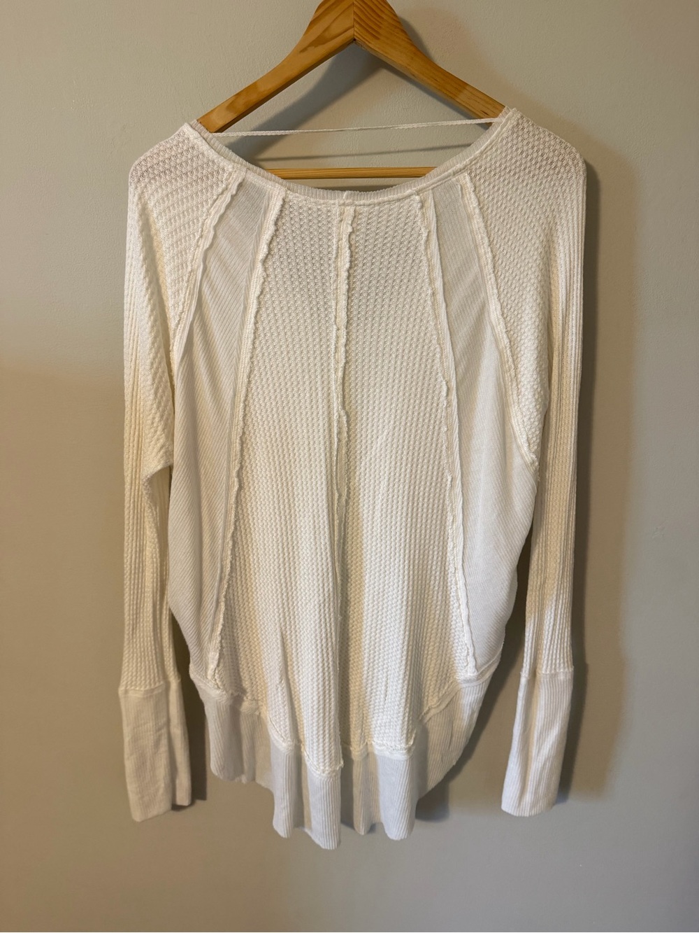 Free People Catalina Thermal Top Ivory Medium - Picture 7 of 8